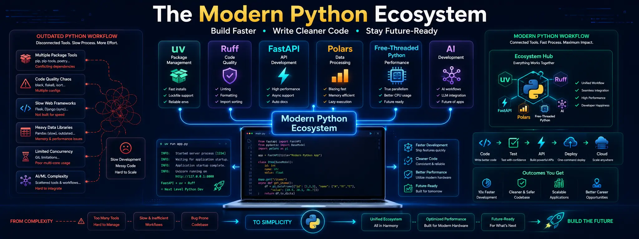Future of Python development and modern ecosystem